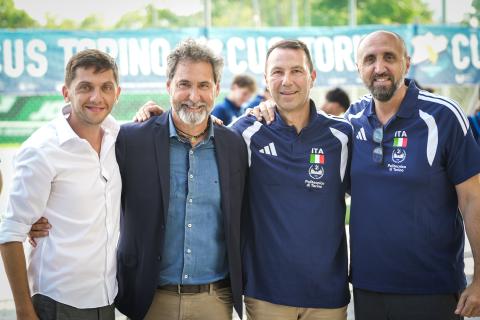 Omar Cavuoto, Stefano Longhi, Stefano Corgnati e Diego Nargiso