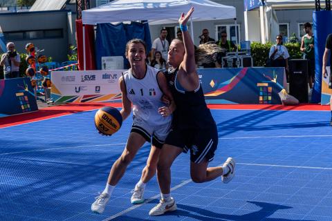 Azione basket 3x3