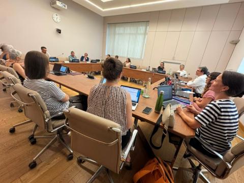 A moment from the WP3 coordination meeting.