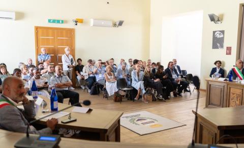 Il pubblico dell’incontro a Pantelleria