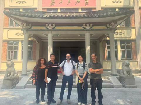 Visita alla Zhejiang University di Hangzhou