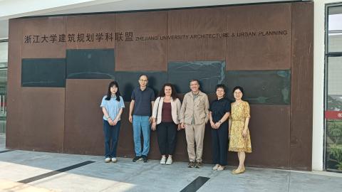 Visita alla Zhejiang University di Hangzhou