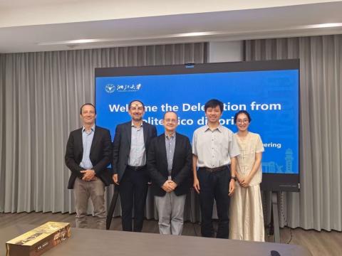 Visita alla Zhejiang University 