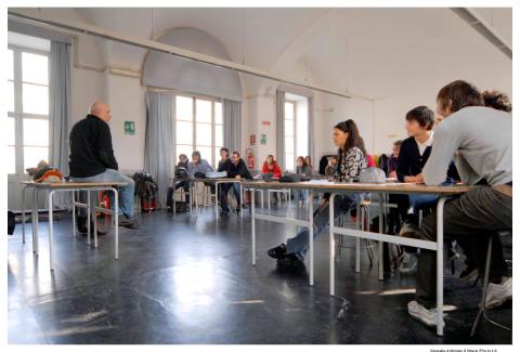 La collaborazione del fotografo con il Corso di studi in Design dell'Ateneo
