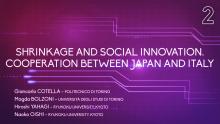 02 | Shrinkage and social Innovation. Cooperation between Japan and Italy (sub IT)