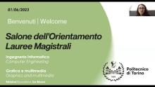 Presentazione dell'orientamento di Grafica e Multimedia