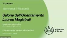 Presentazione dell'orientamento di Computing and network Infrastructures