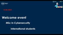 LM Cybersecurity presentation for foreign students