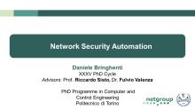 Network Security Automation