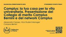 Camplus: la tua casa per la vita universitaria. 