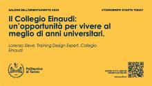 Il Collegio Einaudi: un’opportunità per vivere al meglio gli anni universitari