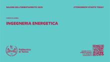Presentazione del corso di laurea in Ingegneria Energetica