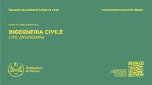 Presentazione del corso di laurea magistrale in Ingegneria Civile | Civil Engineering