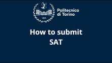 How to submit SAT