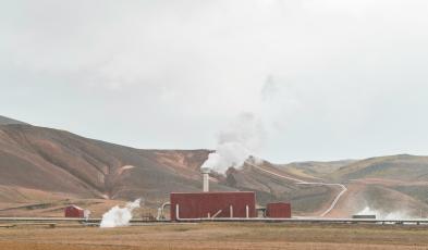 Geothermal energy plant