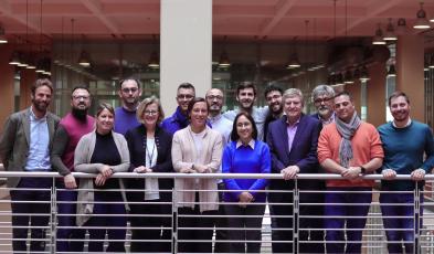 Group photo of the Master’s students