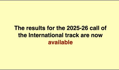 Results for PCS (international track) 2025-26 admission test