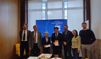 Visita dalla Waseda University