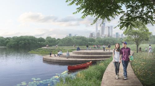 Rendering del progetto PoliTO Studio America Latina 1