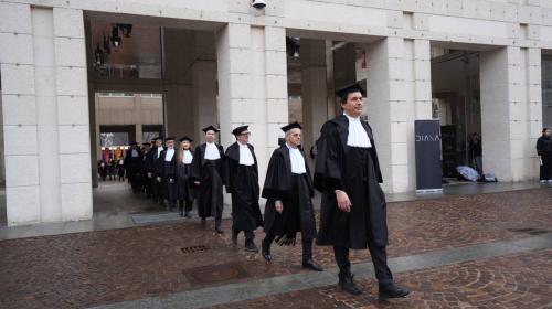 I docenti in corteo