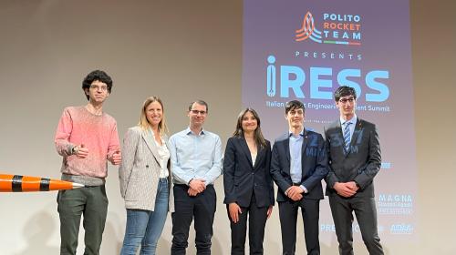 Il gruppo degli organizzatori del PoliTO Rocket Team