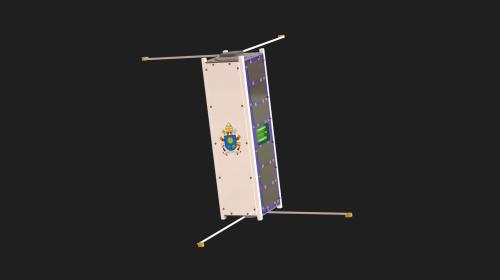Il rendering del satellite