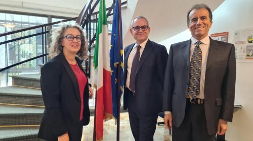 Visita del prof. Zanino