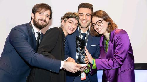 Il team con il premio