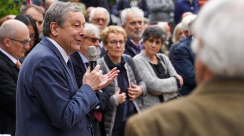 L'ex-Rettore Francesco Profumo prende la parola