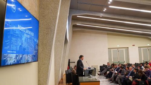 Il professor Bonino presenta il Japan Hub