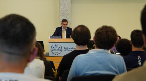 L'intervento del Vice Rettore Foti