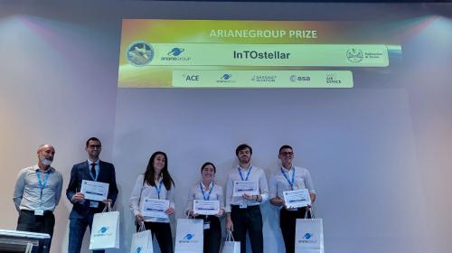 Il team InTOstellar vince l'”ArianeGroup Prize” 