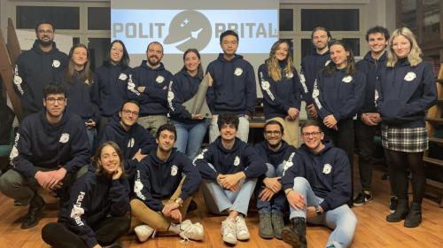 Il team PoliTOrbital al completo