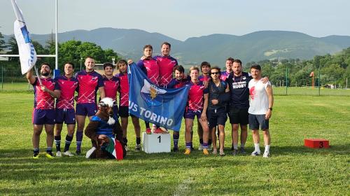 Medaglia d'oro alla squadra di rugby a 7 maschile 