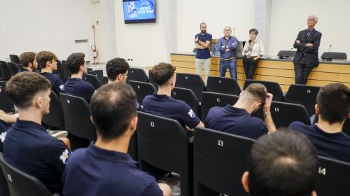 La presentazione della squadra in Sala "Emma Strada"