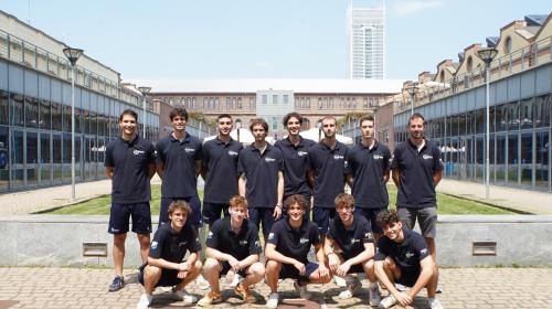 La squadra di basket maschile