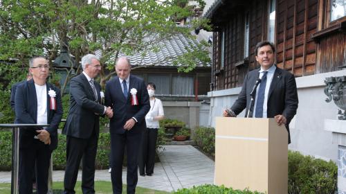 Il professor Bonino presenta il Japan Hub
