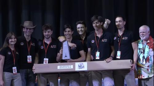 La premiazione del PoliTo Rocket Team 