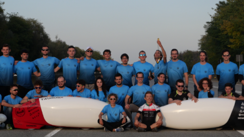 Foto di gruppo con prototipi