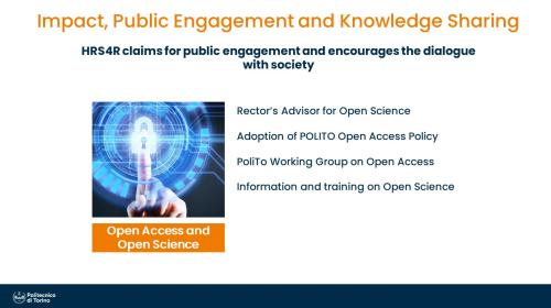 Impact, Public Engagement and Knowledge Sharing