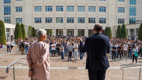 Guido Saracco e Anita Tabacco