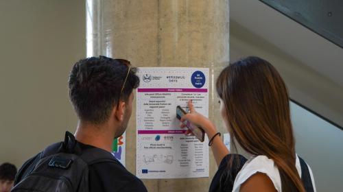 Tanti stand delle università partner