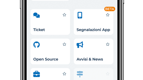 Tutti i servizi disponibili