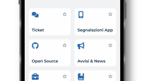 screenshot PoliTO Students app