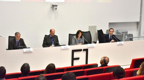 Il tavolo dei relatori