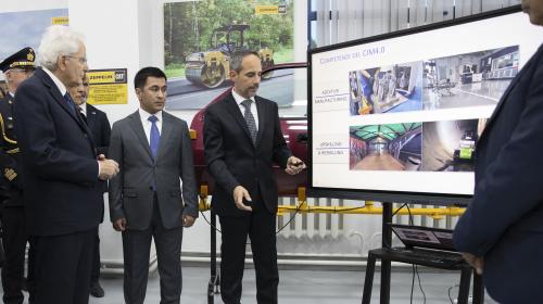 La visita prosegue con la presentazione delle attività di Ateneo