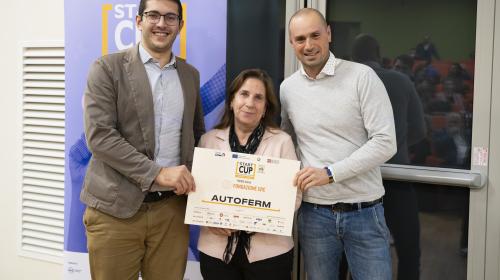 Autoferm con il premio Cuneo