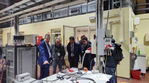 Visita ai laboratori del Centro PEIC
