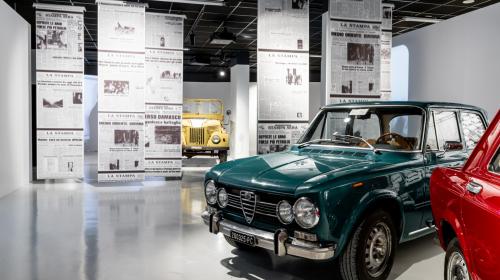 La mostra - fotografie dell’epoca e pagine dei giornali 