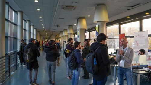 Gli stand delle aziende 